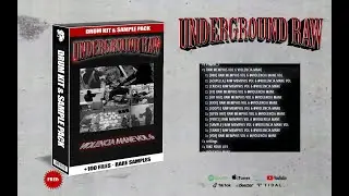 [FREE] UNDERGROUND RAW DRUM KIT VOL 6 | ACAPELLAS + SAMPLES | VIOLENCIA MANE