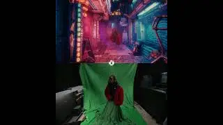 Green Screen 3D VFX Before And After 