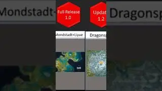 Genshin Comparison: Map Evolution