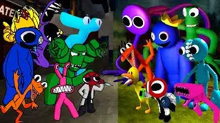 Fanmade Vs Original Rainbow Friends - Friday Night Funkin Mod Roblox