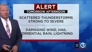 FORECAST: An Early Warning Weather Alert for Wednesdays potential storms