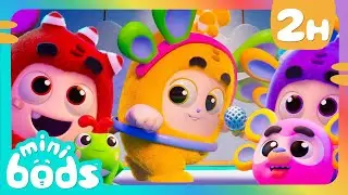 Bubbles Puts On a Show! | Minibods | Preschool Cartoons for Toddlers