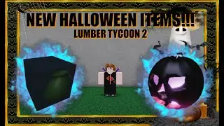 NEW HALLOWEEN ITEMS ON LUMBER TYCOON 2! (2021)