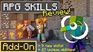 RPG SKILL ADDON the BEST Minecraft Survival Enhancement in-depth review