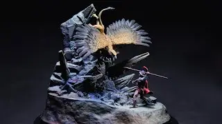 How to Make a Mythical Duel Diorama