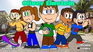 Oliver Einstein | Flipaclip Animation Fan Opening Credits (Season 3-4) | NOT OFFICIAL