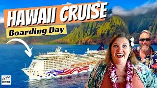 Boarding NCL Pride of America - FOUR ISLAND Cruise Around HAWAII (+ Full Ship Tour)