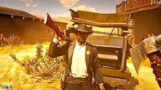 Red Dead Redemption 2 - Funny/Brutal Moments Compilation - Euphoria Physics Ragdolls