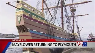 Track Mayflower II’s journey back to Plymouth