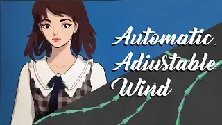 Add Adjustable Wind to Bones - Blender tutorial