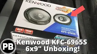 Kenwood 6x9 Speaker Unboxing | KFC-6965S