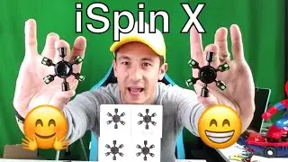 iSpin X: The Most Innovative Fidget Spinner Ever + Giveaway!!!