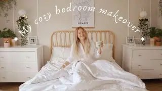 NEUTRAL , COSY BEDROOM MAKEOVER ON A BUDGET