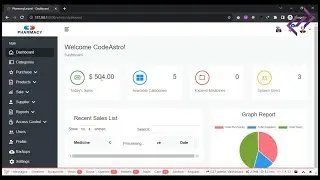 Pharmacy Management System in PHP Laravel with Source Code - CodeAstro