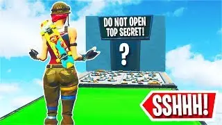 I found the SECRET level in this Deathrun map... (Fortnite Creative)