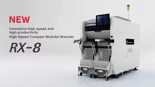 High speed compact modular mounter JUKI RX-8.