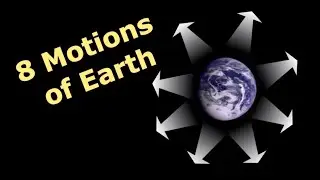 The Eight Motions of Earth #shorts