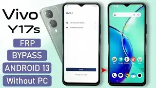 Vivo y17s Frp bypass Android 13 | Vivo Y17s (V2310) Google Account Bypass | Vivo Y17s FRP Unlock |