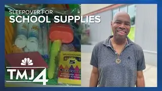 Sleepover for kids helps families gather supplies for back to school season