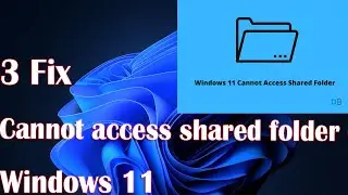 3 Fix the Windows 11 Cannot access shared folder error