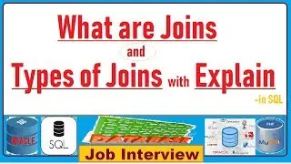 23. What are Joins and Types of Joins with Explain in SQL?