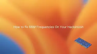 How To Fix RAM Frequencies On Your Hackintosh The New Way Using Proxmox