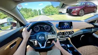 2024 Nissan Sentra SV Premium POV Walkaround and Test Drive ASMR