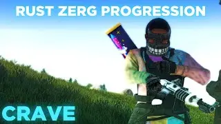 HOW CRAVE DOMINATES THE HARDEST SERVER // RUST ZERG PROGRESSION // INSANE RAIDS