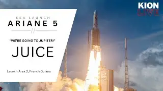 LIVE European Space Agency's JUICE Spacecraft Launches to JUPITER!