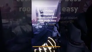 GM PsiOps Battleground cosmodrome boss room made easy