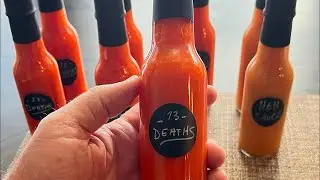 Fermented Carolina Reaper & Habanero Mango PEPPER HOT SAUCE