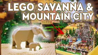 LEGO MOC 2021 Savanna, City & Wildlife Rescue