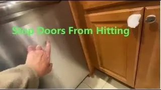 How to Stop Cabinet Door from Hitting the Wall