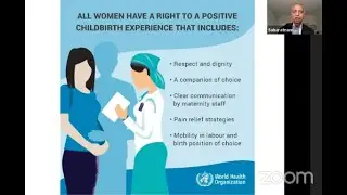 Respectful Maternity Care and all women's rights to a positive childbirth experience