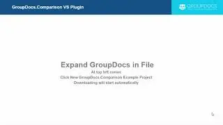 How to Install VS Plugin for GroupDocs Comaprison