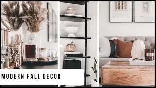 Modern Fall Decorating Tips | Fall 2021 Decorate With Me