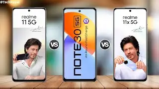 Realme 11 5g vs Infinix Note 30 5g vs Realme 11x 5g | Price | Full Comparison