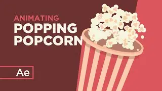 How to Animate Popping Popcorn With Random Expressions - After Effects Tutorial