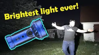 Brightest Light ever! Olight Marauder mini review