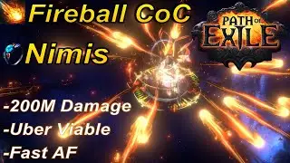 [3.22] Cast on Crit Fireball Nimis (Projectiles Everywhere!) - Path of Exile Trial of Ancestors