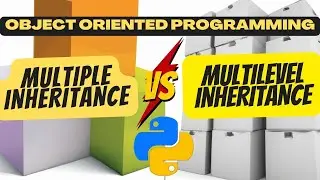 Multiple and Multilevel Inheritance | Python Object oriented programming