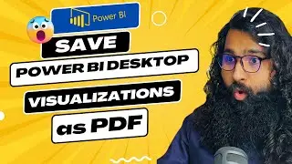 2.8.  Save Power BI plots as report PDF | Power BI tutorials for Beginners