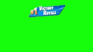 FORTNITe ||screen effects - Victory Royale Green screen (footage) ||No watermark || #Fortnite