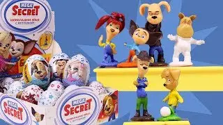 БАРБОСКИНЫ ИГРУШКИ в шоколадных яйцах СЮРПРИЗЫ МЕГА СЕКРЕТ Mega Secret