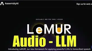 Chat with Audio Speech using LeMUR - AssemblyAIs LLM Framework