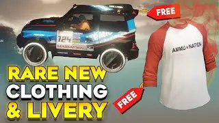 GTA 5 Online How to Unlock RARE NEW Clothing & Livery - Ammunation Baseball Tee & Atomic Rally Spec