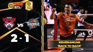 Johor Tigris 2 - 1 KL Thunder | Emas Anuar STL 2021/22