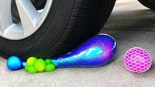 Crushing Crunchy & Soft Things by Car! - Floral Foam, Squishy, Tide Pods and More!