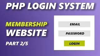 PHP with MySQL - Login and Register System - Part 2