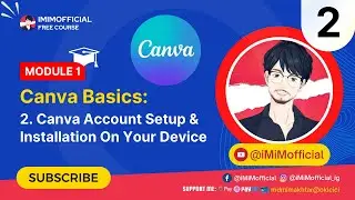 Canva Account Setup & Installation in Hindi | #iMiMofficial #Canva #CanvaTutorial 2024